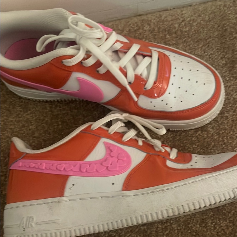 Kids' red and Pink Sneakers